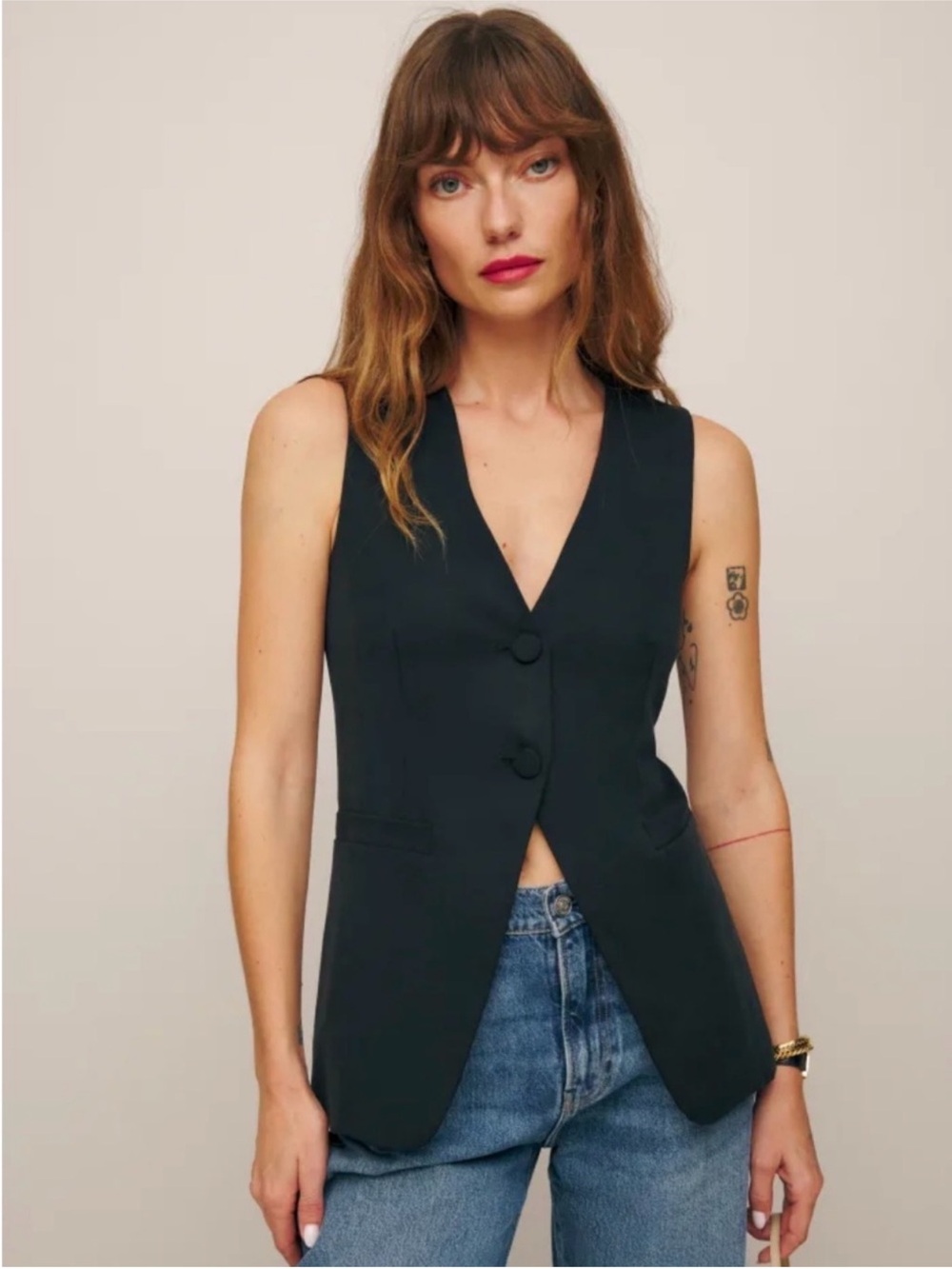 NWT Reformation Casey Vest